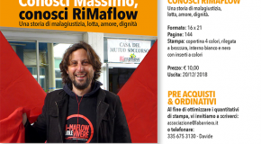 UN LIBRO PER SOSTENERE LA CAMPAGNA “MASSIMO LIBERO!  RIMAFLOW VIVRA’!